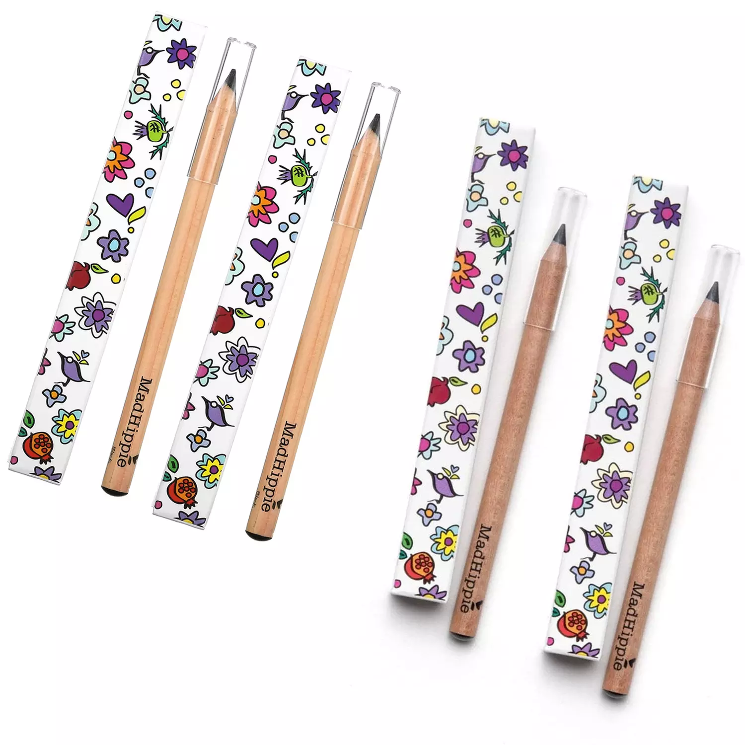 Mad Hippie Natural Makeup Eye Pencils 1.14 g / 0.040 oz - 2 PACK (Choose Color) - Primary Image