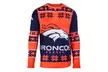  NFL Big Logo Ugly Crew Neck Sweater - Second Medium