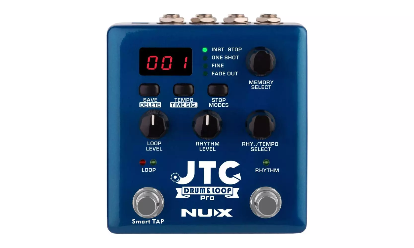 NuX JTC Drum and  Loop Pro Dual Switch Looper Pedal - Primary Image