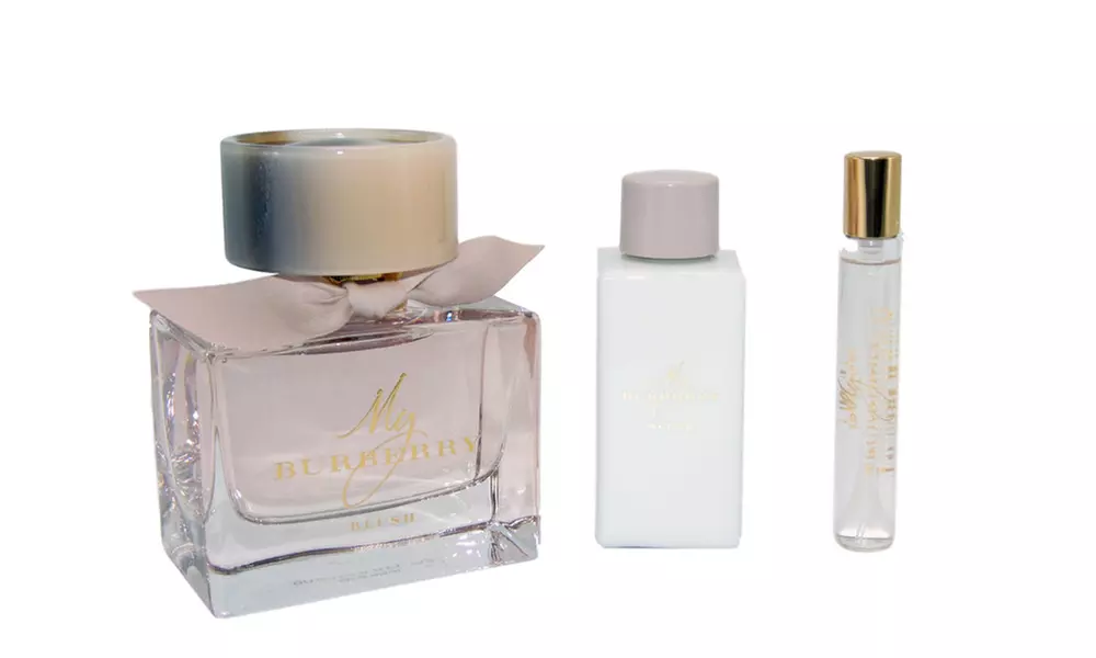 My Burberry Blush by Burberry Eau de Parfum Spray, Rollerball, and Body Lotion Set for Women (3-Piece) - Primary Image