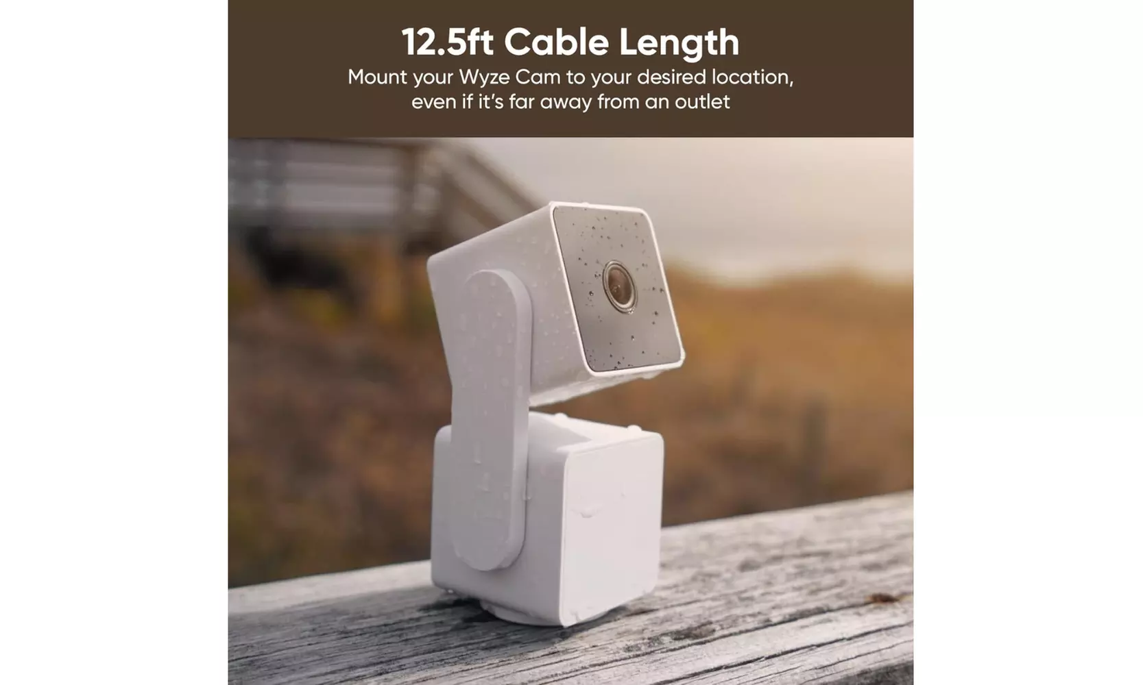 Wyze Outdoor Power Adapter - IP67 Weather Resistant - A Grade Refurbished