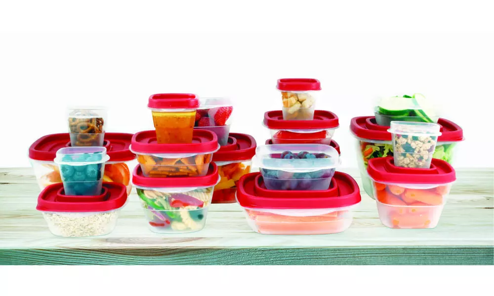 FLEX Plastic Food Containers with Lids (36-Piece) - Primary Image