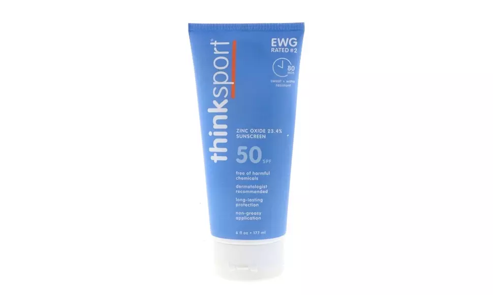 Think Thinksport SPF50plus Sunscreen, 6 oz - Primary Image