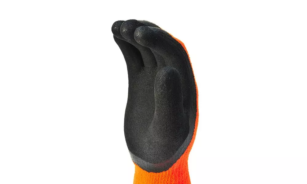 Heavy-Duty High-Visibility Cold-Weather Work Gloves  - Second Medium