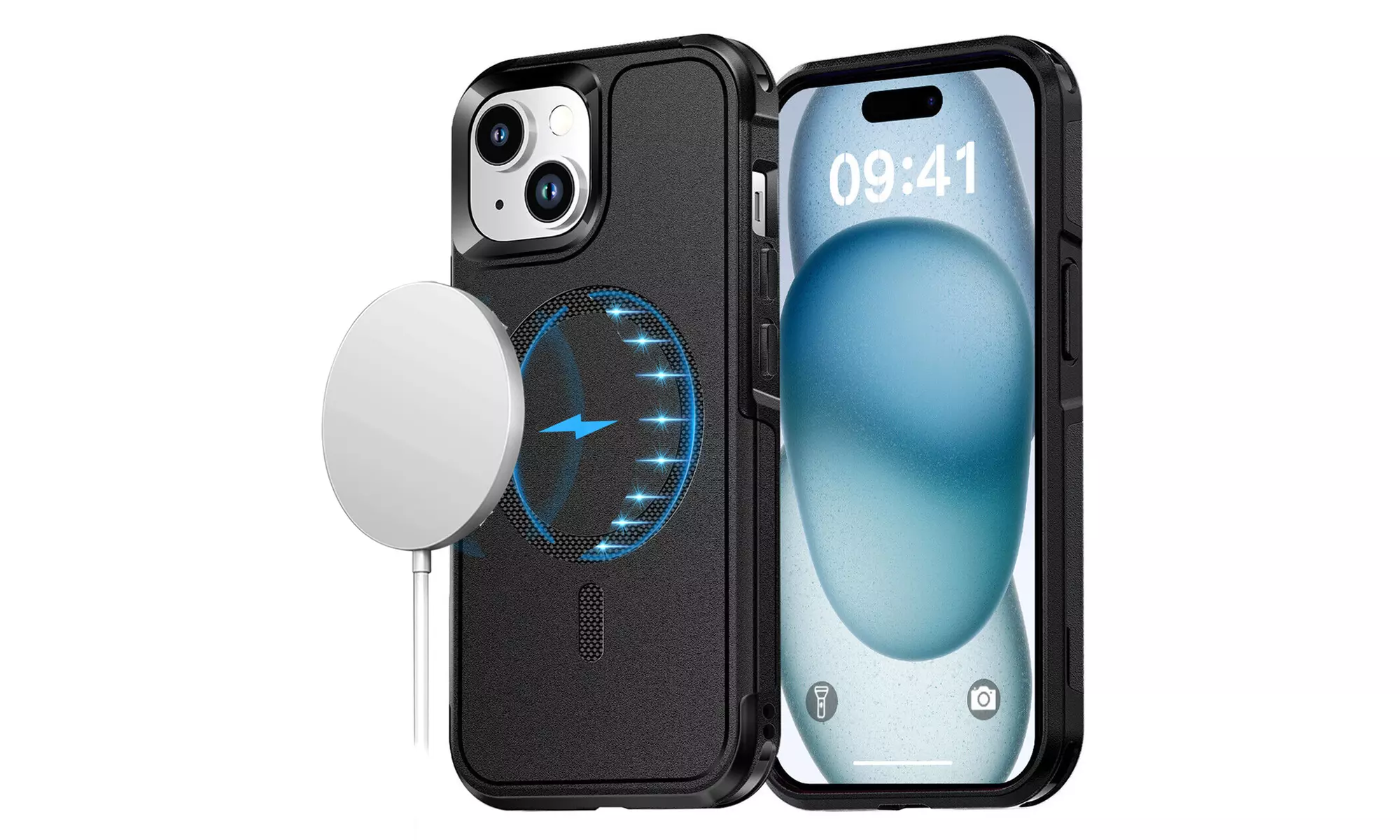 For iPhone 15 Pro Max 15 Plus Rugged Case Heavy Duty Shockproof Bumper Cover