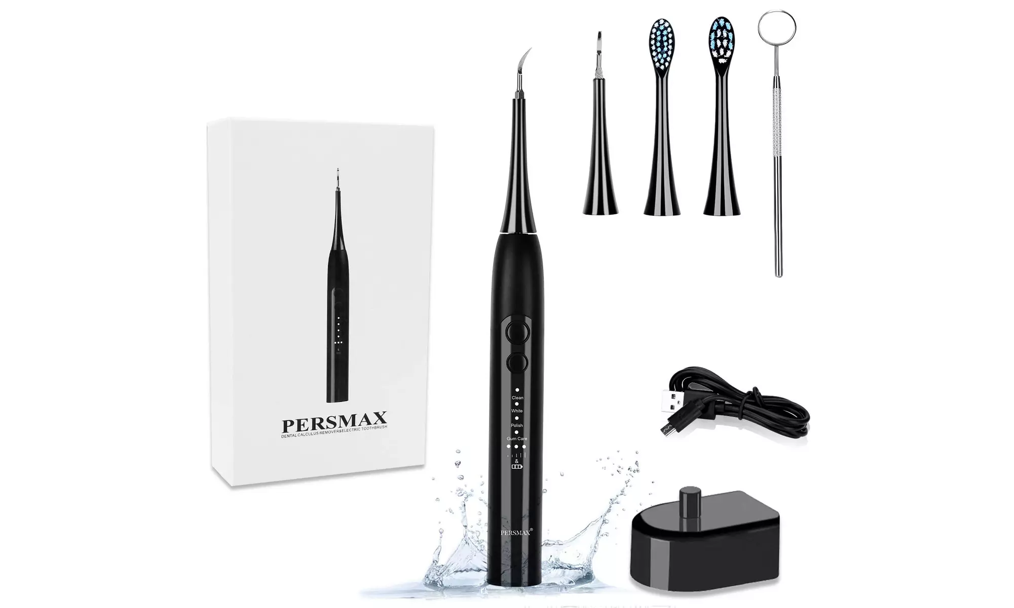 Electric Dental Calculus Remover, Sonic Tooth Tartar Scraper Cleaning Tools - Primary Image