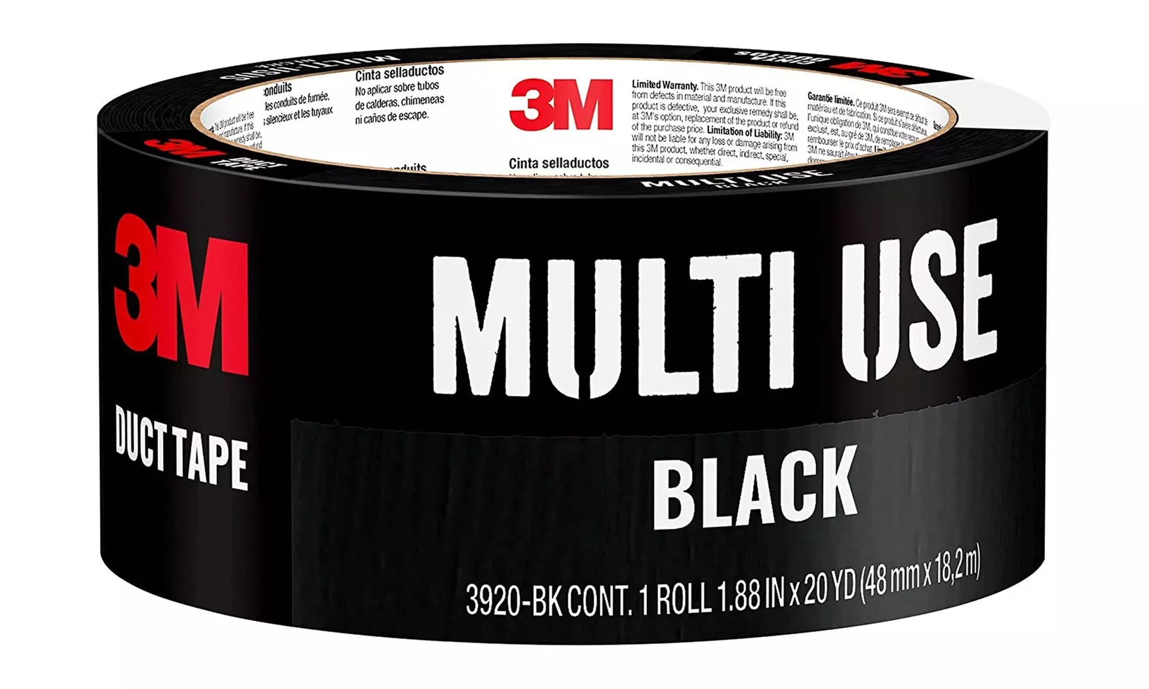 3M Duct Tape, Black - Second Medium