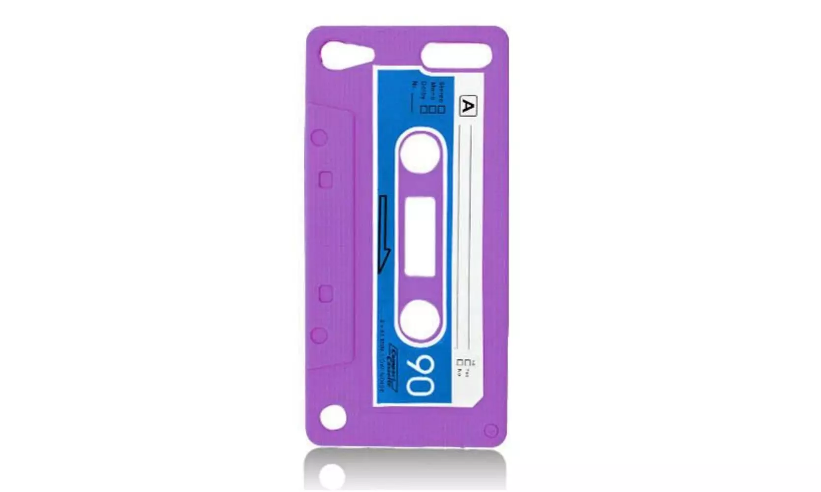 Insten Cassette Tape Silicone Rubber Case For iPod Touch 5th Gen - Primary Image