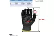 Men Nitrile Coated Garden Gloves, assorted color, 6 Pack - Second Medium