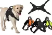 Oxford Dog Harness Reflective Fluorescent Adjustable Vest Outdoor Walking - Second Medium