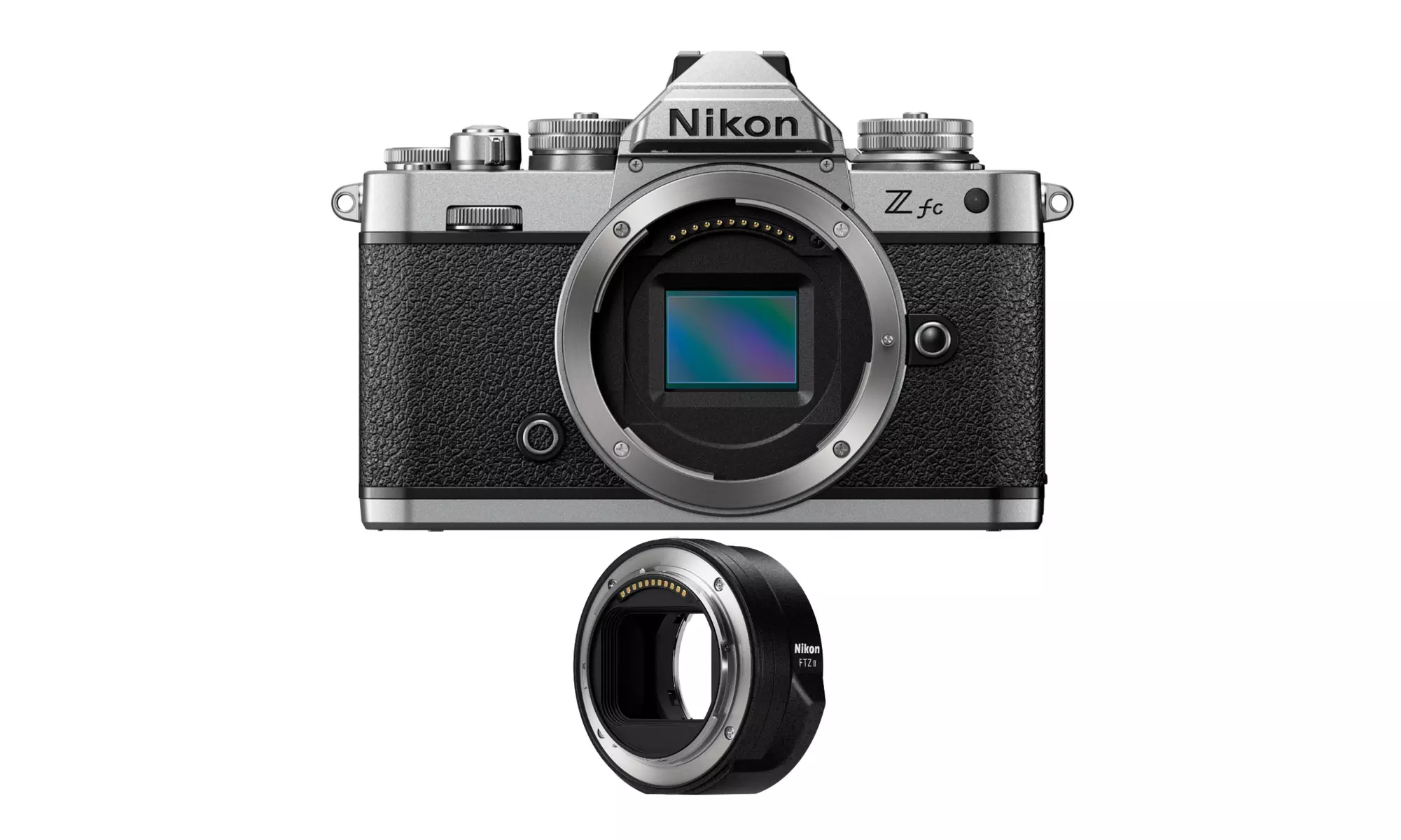 Nikon Zfc Mirrorless Camera with FTZ II Mount Adapter - Primary Image