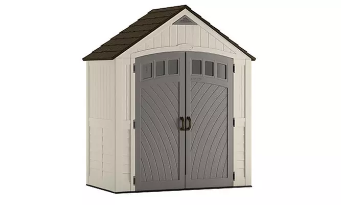 Suncast Corp BMS7425 7 x 4 ft. Storage Shed - Primary Image