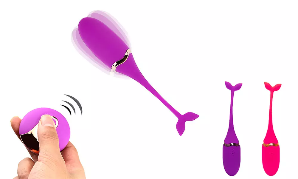 10 Speeds Little Whale Portable Wireless Remote Control Insertable Vibrator - Primary Image