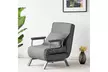 Costway Folding Sofa Bed Sleeper Convertible Armchair Lounge Couch 5 Position  - Second Medium