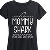 Image 2: Mommy Shark - Women's Short Sleeve Graphic T-Shirt - Plus Size