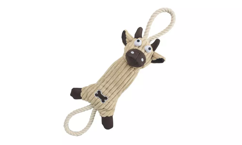 Jute And Rope Plush Pet Dog Toy - Second Medium