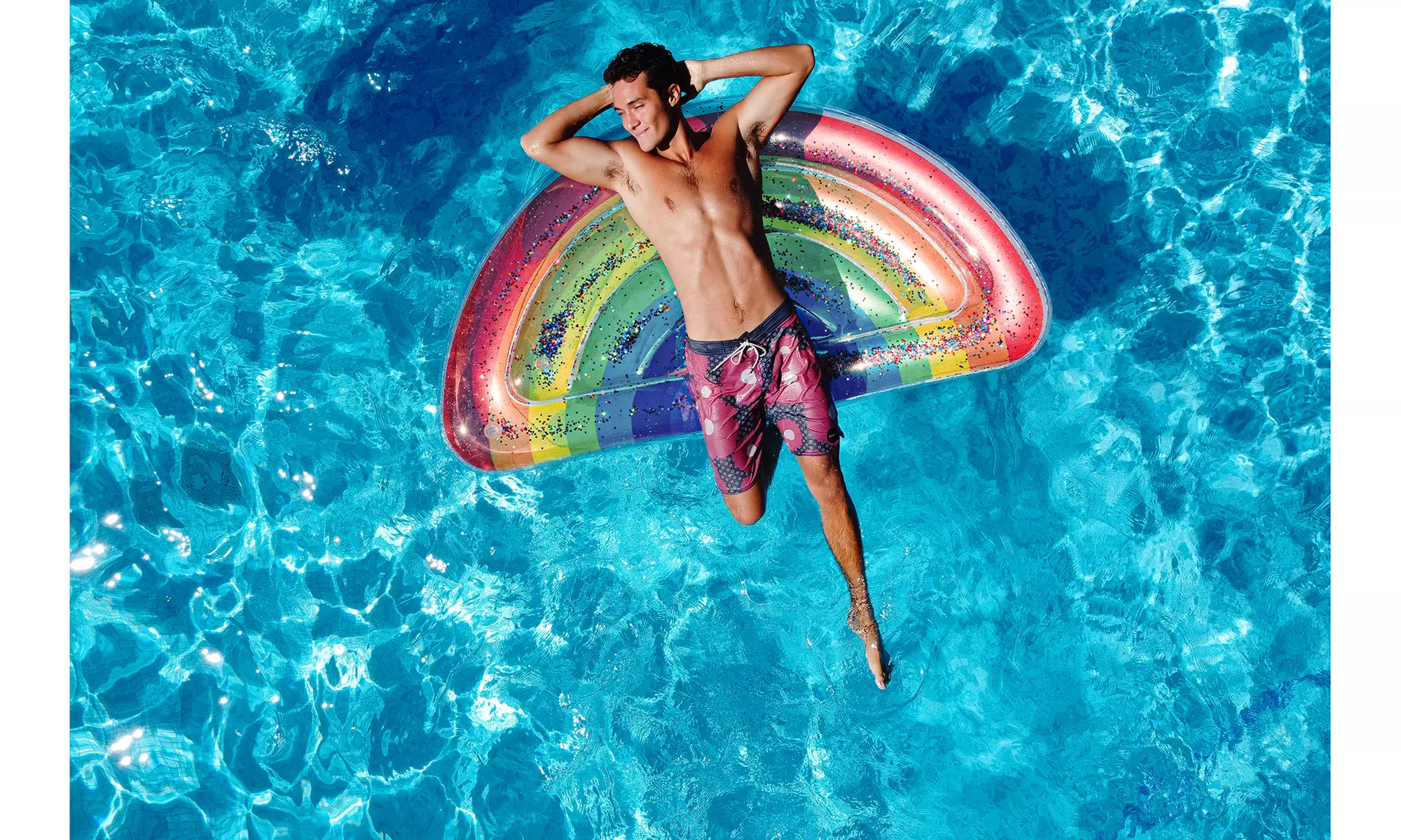 Rainbow Collection Pool Floats - Primary Image