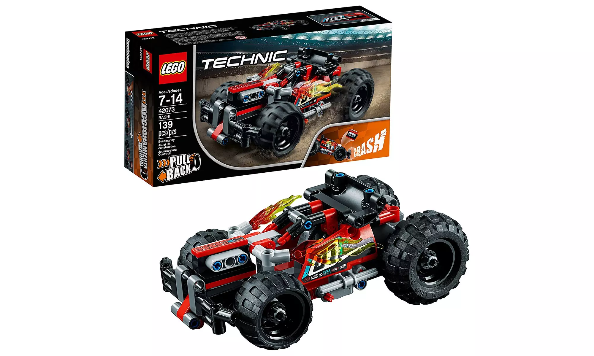 LEGO Technic BASH! 42073 Building Kit (139 Piece) - Primary Image