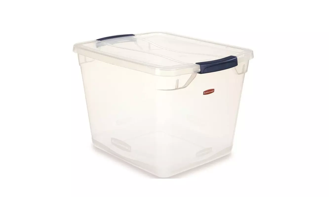 Rubbermaid 3Q2500CLMCB Storage Containers, 30 Quart - Second Medium