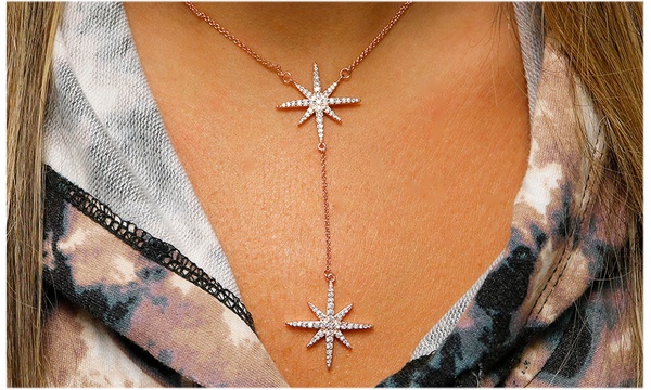 Swarovski store starburst necklace