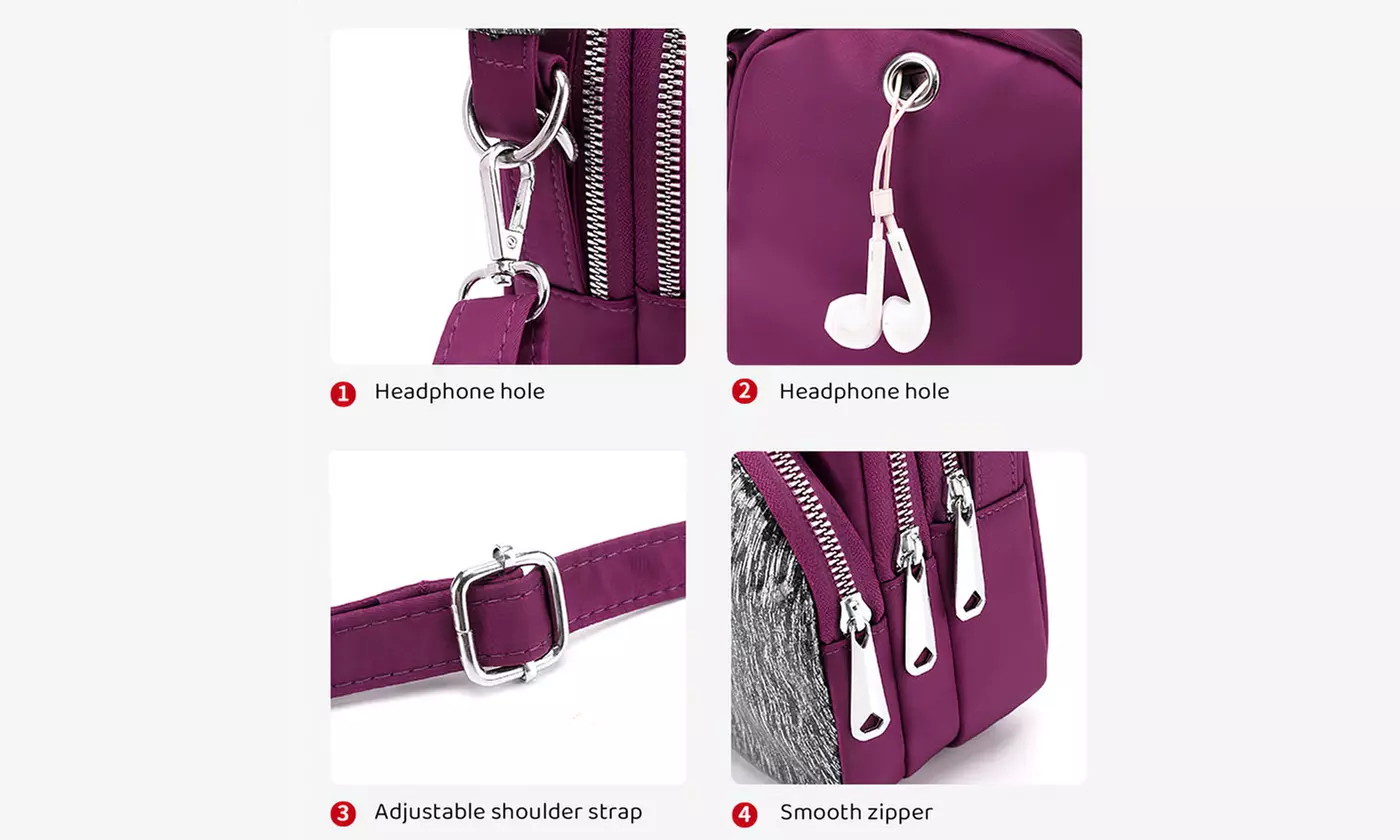 Small Cell Phone Purse Wallet Handbag Case Women Shoulder Bag Cross body Pouch