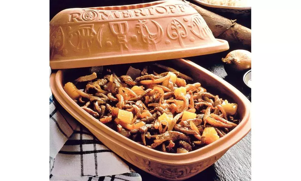 Romertopf by Reston Lloyd Classic Series Glazed Natural Clay Cooker - Primary Image