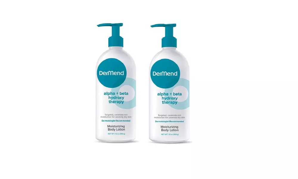 DerMend Alpha and Beta Hydroxy Therapy Moisturizing Body Lotion (12 Oz.) - Second Medium