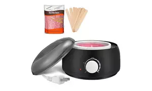 Professional Wax Warmer Heater Hair Removal Depilatory At Home Waxing Kit 