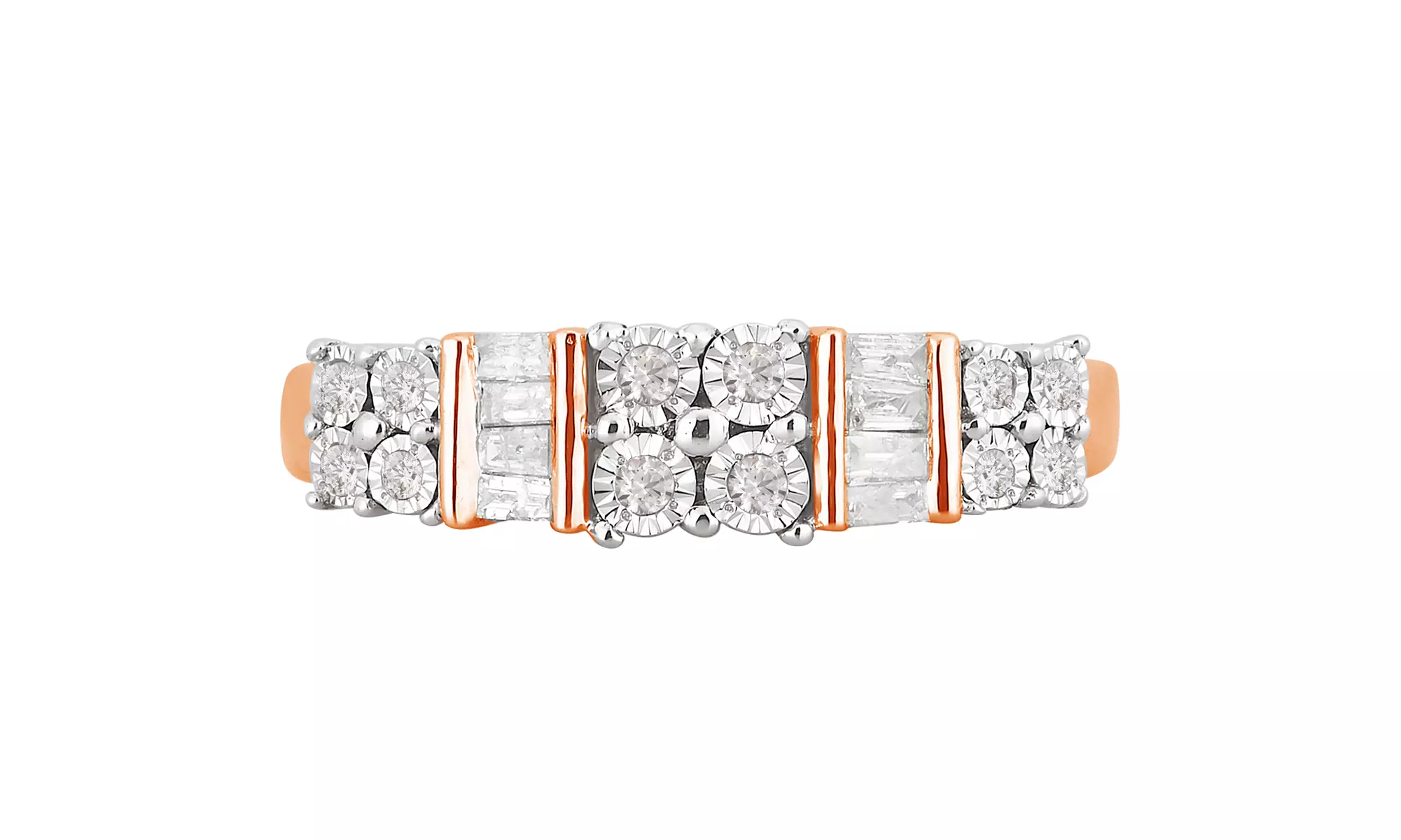 1/4 CTTW Diamond Fashion Band in Sterling Silver By DiamondMuse