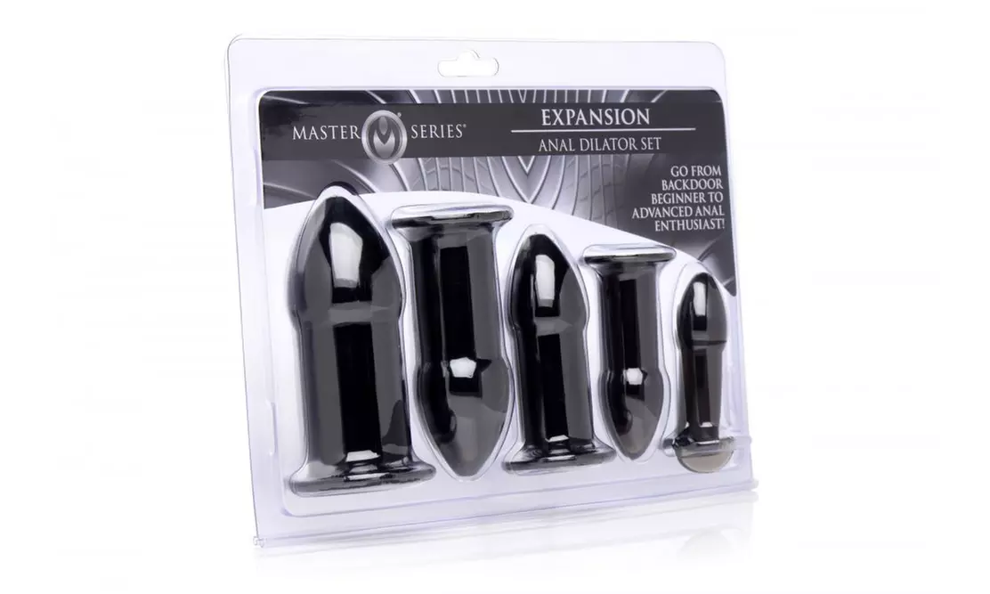  Premium Anal Plug Training Kit - Second Medium