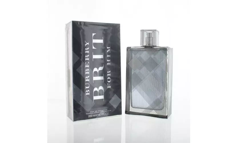 Burberry Brit by Burberry 6.8 Fl Oz Eau De Toilette Spray New In Box For Men - Primary Image