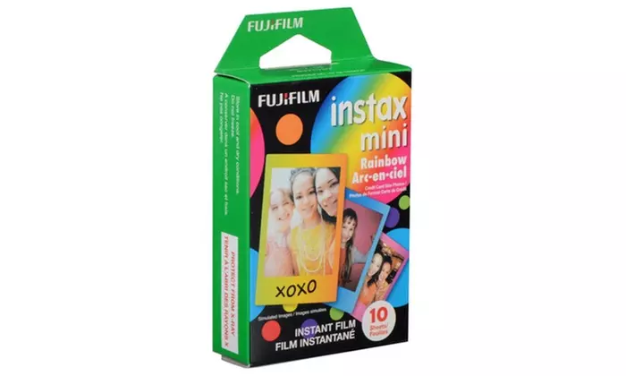 Fujifilm Instax Mini Rainbow Film - 10 Exposures - Primary Image