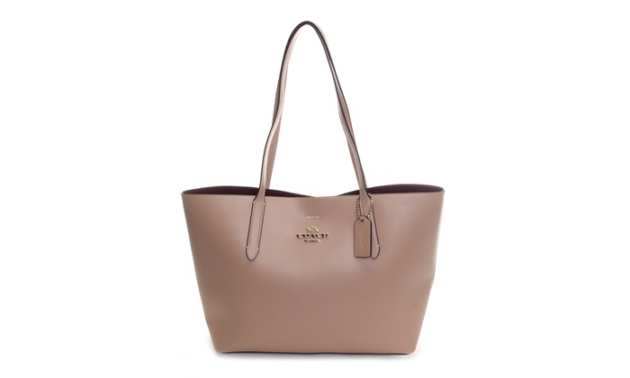 coach f31535 leather avenue tote