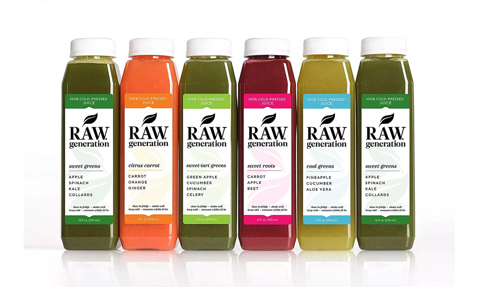 3-Day Skinny Cleanse by Raw Generation Best Juice Cleanse to Lose Weight Quickly - Primary Image