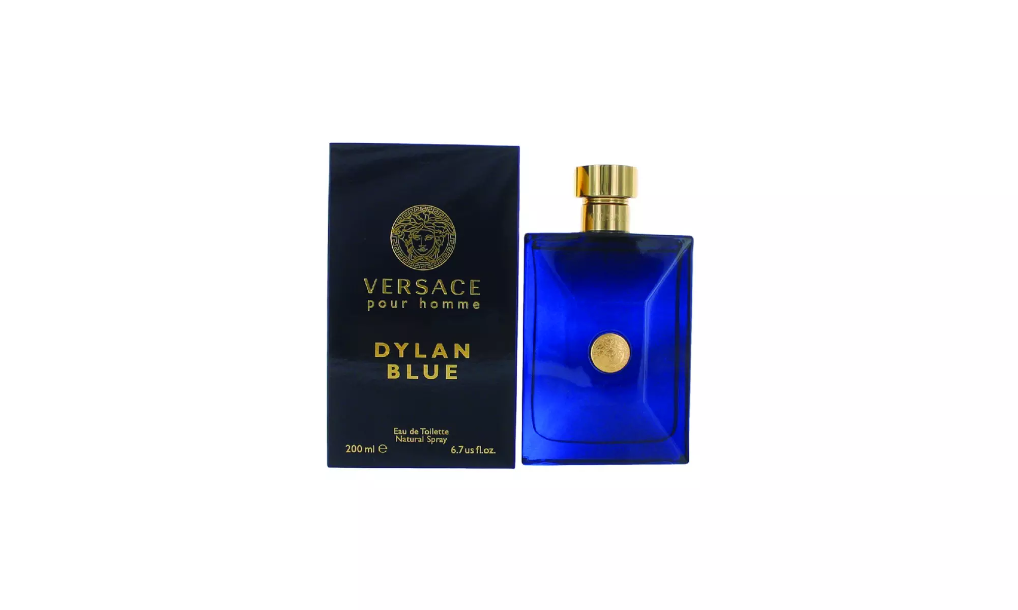 Versace Dylan Blue Edt Choose Size Spray For Men New In Box - Second Medium