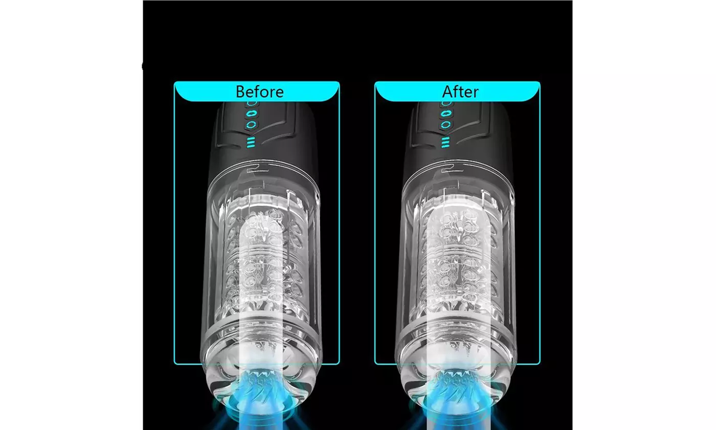 Automatic HandsFree Rotating Cup Thrusting Stroker Sex Toy