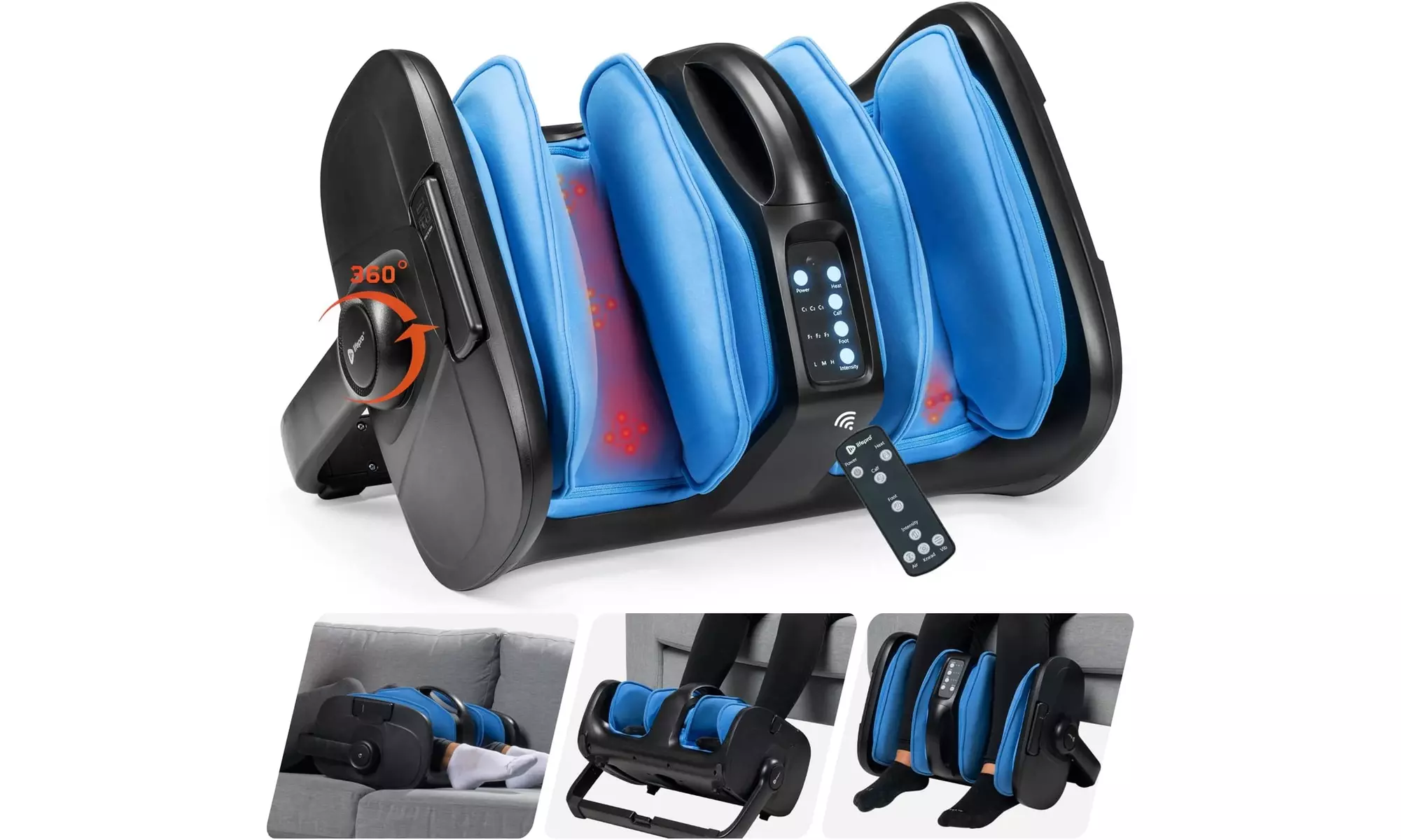 Lifepro Shiatsu Foot Massager with Heat Plantar Massager for Pain Relief - Primary Image