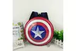 Captain America Shield Backpack Marvel Avengers Superhero School Bag Kids! - Second Medium