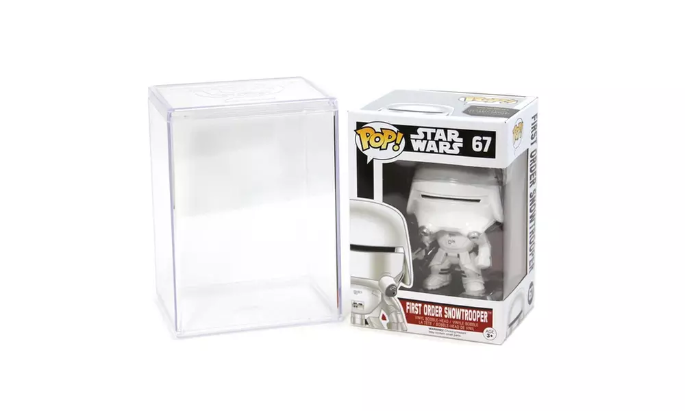 Funko Pop! Stacks Hard Plastic Figurine Cases (6-Pack) - Second Medium
