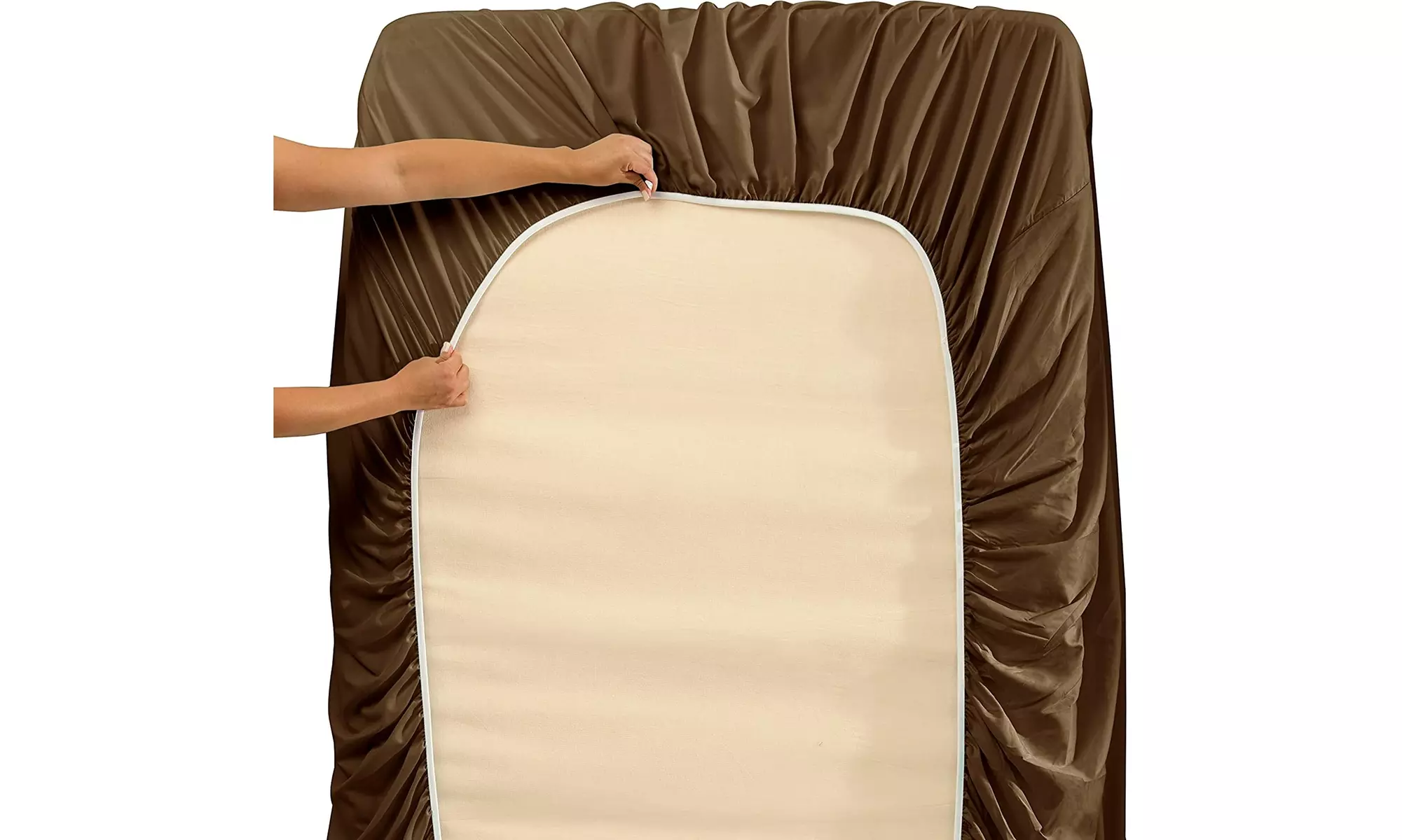 Hearth & Harbor Extra Deep Pocket Sheet Set - Microfiber Bed Sheets - 24" Depth