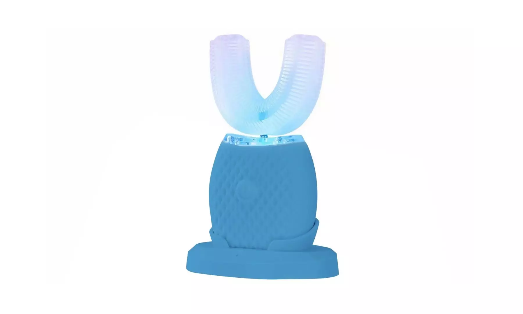 Electric U Shaped Toothbrush 4 Modes Hands Free Toothbrush for Teeth Whitening