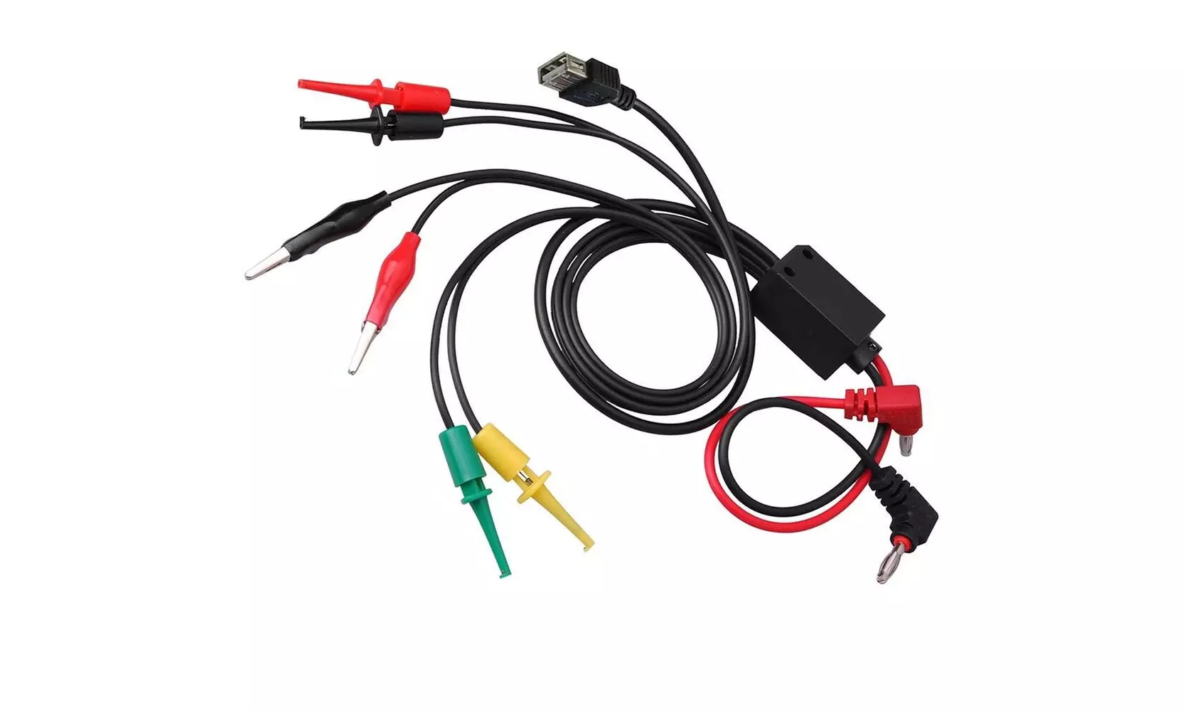 USB Port Multimeter Test Lead Kit DC Power Supply Tester For Cell Phone Repair - Primary Image