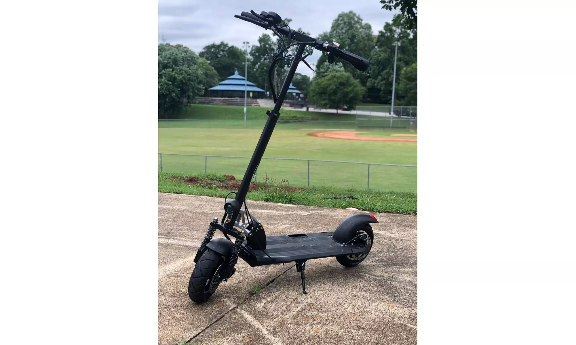 Foldable E10 Electric Scooter with LED Light By Falcon Scooters - Primary Image