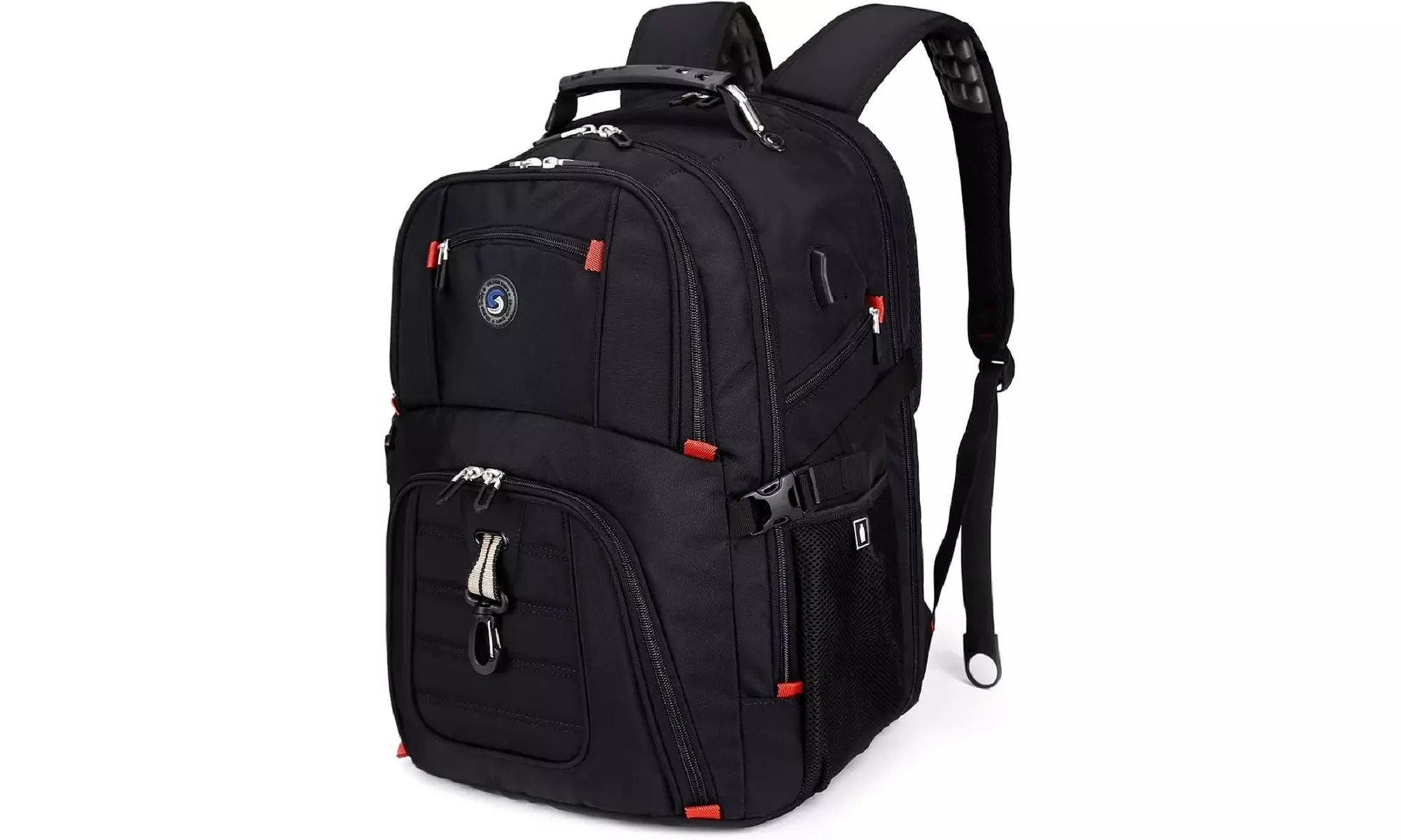 Extra Large 52L Travel Laptop Backpack with USB Charging Port - Primary Image