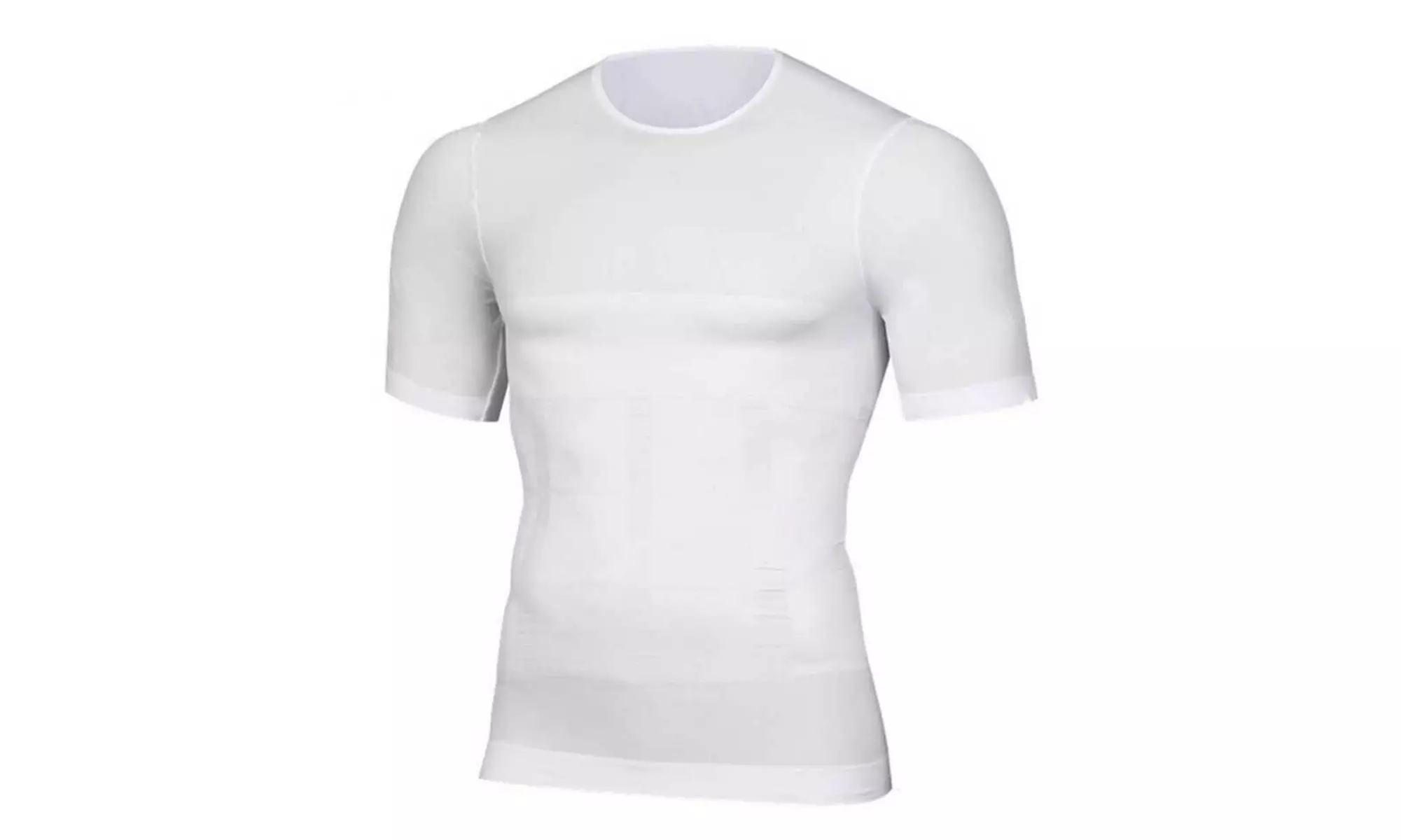 Men's Compression Shirt Undershirt Slimming Tank  Abdomen Slim Body Shaper - Second Medium