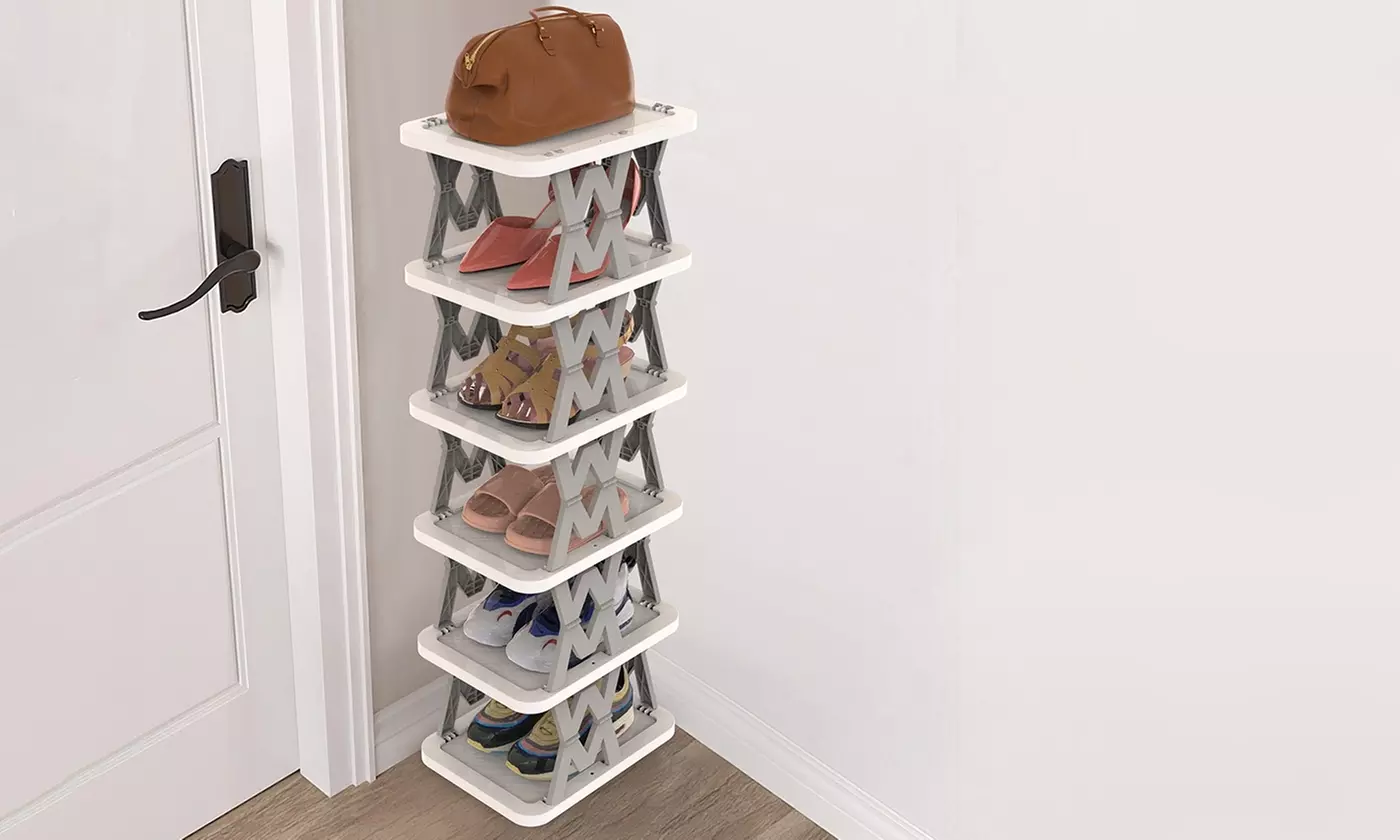 NewHome 6-Tier Vertical Shoe Rack Organizer