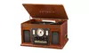 7/1 BT Recordable Record Player w/ 3-Speed Turntable, CD, Cassette, FM Radio