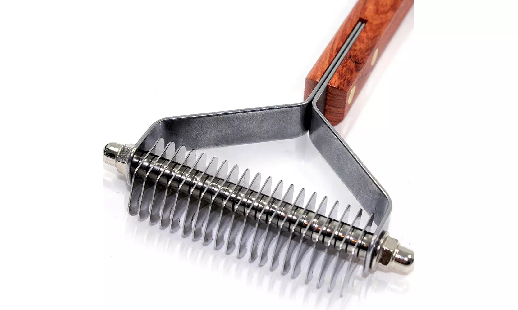 PawsPamper Extra Wide Undercoat Rake for Medium to Large Dogs, Cats  - Primary Image