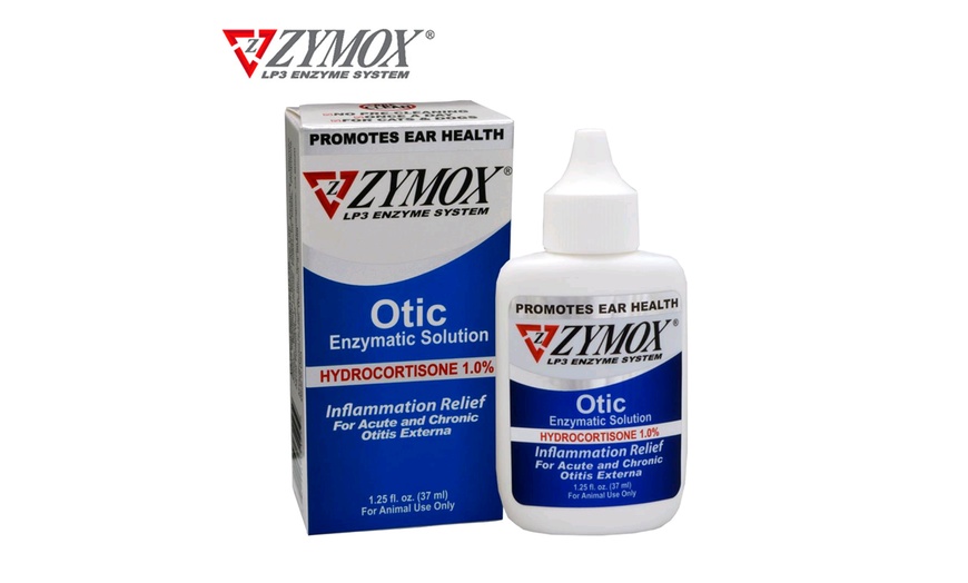 how do you apply zymox to a dogs ear