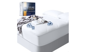 Nestl Cooling Mattress Protector, Waterproof Extra Deep Mattress Cover